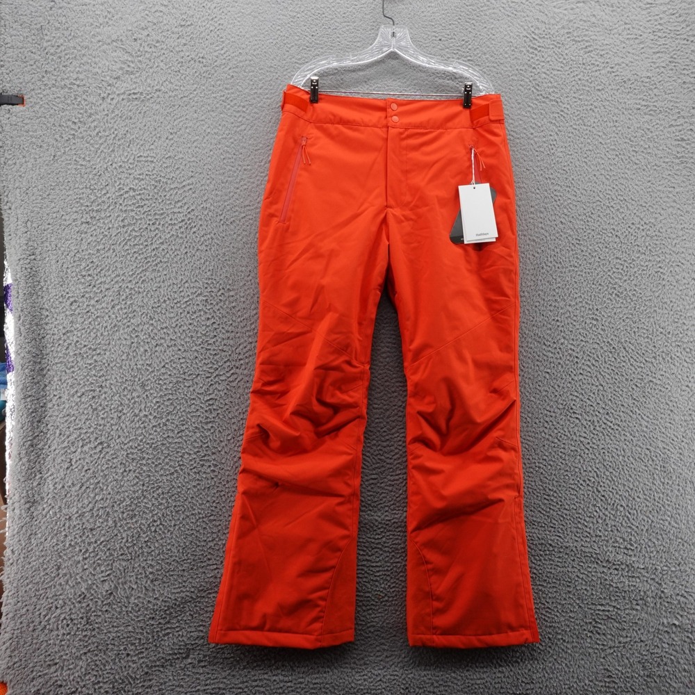 Halfdays Women Alessandra Snow Pant Ski Primaloft Orange Large NEW $295